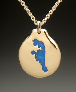 mj harrington jewelers nh baboosic lake custom necklace gold