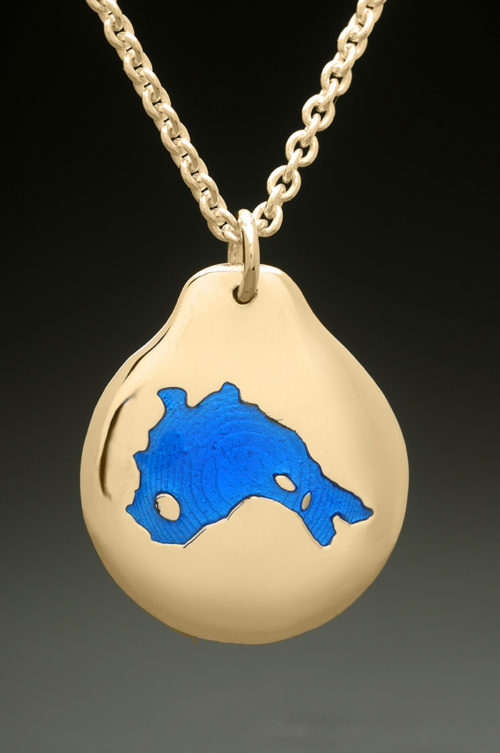 mj harrington jewelers nh bow lake custom necklace pendant gold