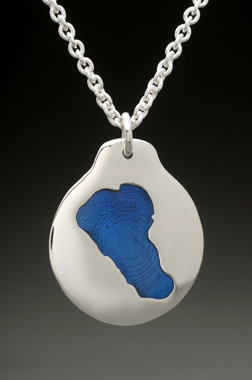 mj harrington jewelers nh chocorua lake custom necklace silver