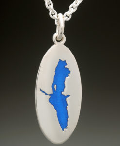 mj harrington jewelers nh eastman pond grantham custom necklace pendant silver