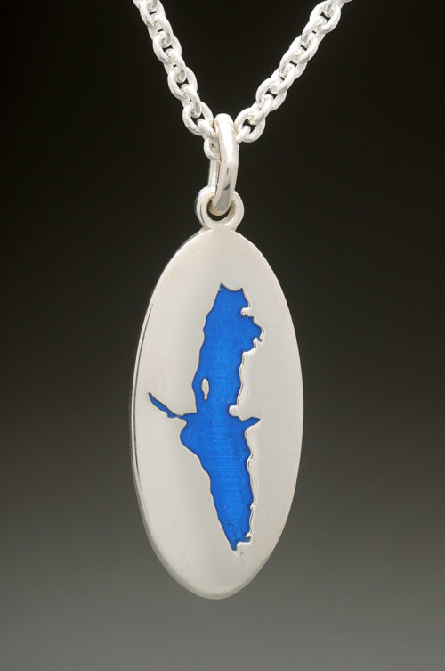 mj harrington jewelers nh eastman pond grantham custom necklace pendant silver