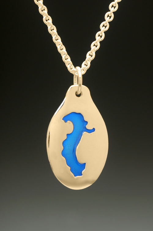 mj harrington jewelers nh gregg lake antrim custom necklace pendant gold