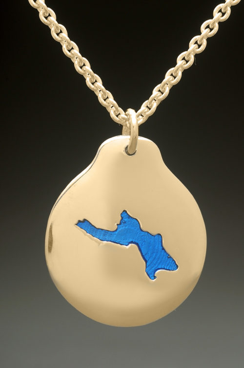 mj harrington jewelers nh lake kanasatka moultonboro custom necklace pendant gold