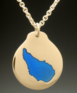 mj harrington jewelers nh lake massasecum bradford custom necklace pendant gold