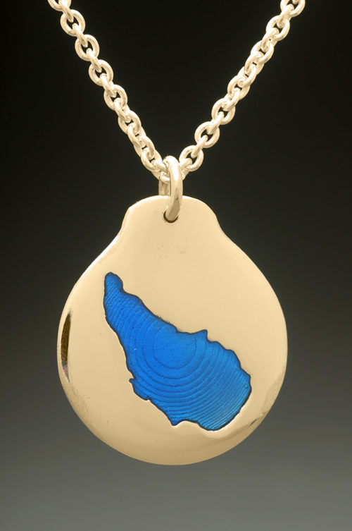 mj harrington jewelers nh lake massasecum bradford custom necklace pendant gold