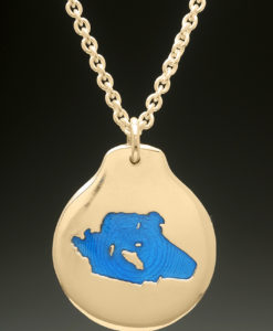 mj harrington jewelers nh lake wentworth wolfeboro custom necklace pendant gold