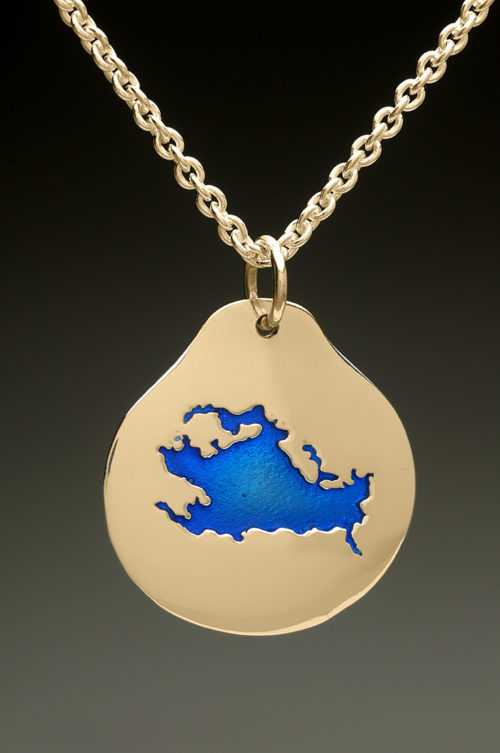 mj harrington jewelers nh lake winnipesaukee laconia custom necklace pendant gold