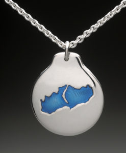 mj harrington jewelers nh little lake sunapee new london custom necklace pendant silver 1