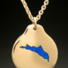 mj harrington jewelers nh northwood lake custom necklace pendant gold