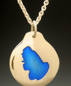 mj harrington jewelers nh ossipee lake custom necklace pendant gold